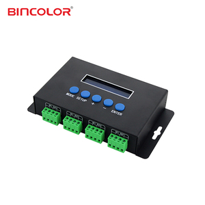 BC-204 4 Kanal Artnet zu SPI /DMX Pixel Licht führte RGB-Controller mit Computer-Software-Steuerung
