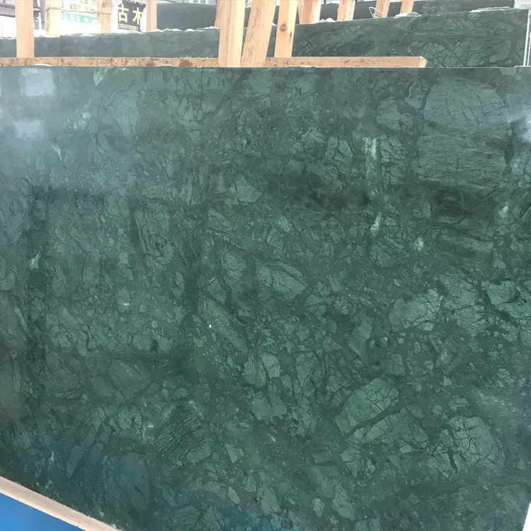 Natural Stone India Dark Green Marble slab
