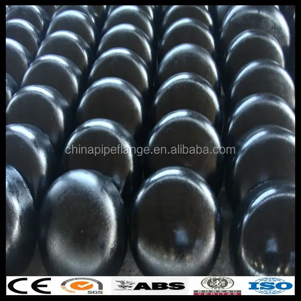 ASME B19.6 черная заглушка для труб из углеродистой стали