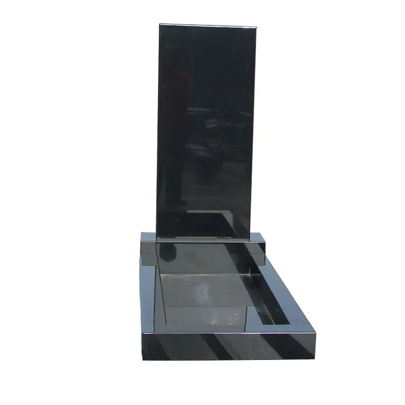 Stile russo Cina Black Granite Monumento/Pietra Tombale/Pietra Tombale