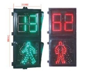สีแดงสีเขียว Pedestrian Traffic Signal Light - Product Image 4