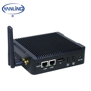 Arten von Mini-Computer IBOX-501 N5 lüfter los 2HD 1 DP Dual-Ethernet-Thin-Client für Linux - Product Image 6
