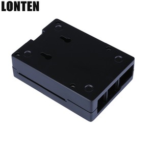 Lonten Raspberry Pi 3 Modelo B, modelo B +, de aluminio negro caso de plata RPI 3B Plus carcasa de Metal caja de plata Compatible con RPi 3 Modelo B - Product Image 3