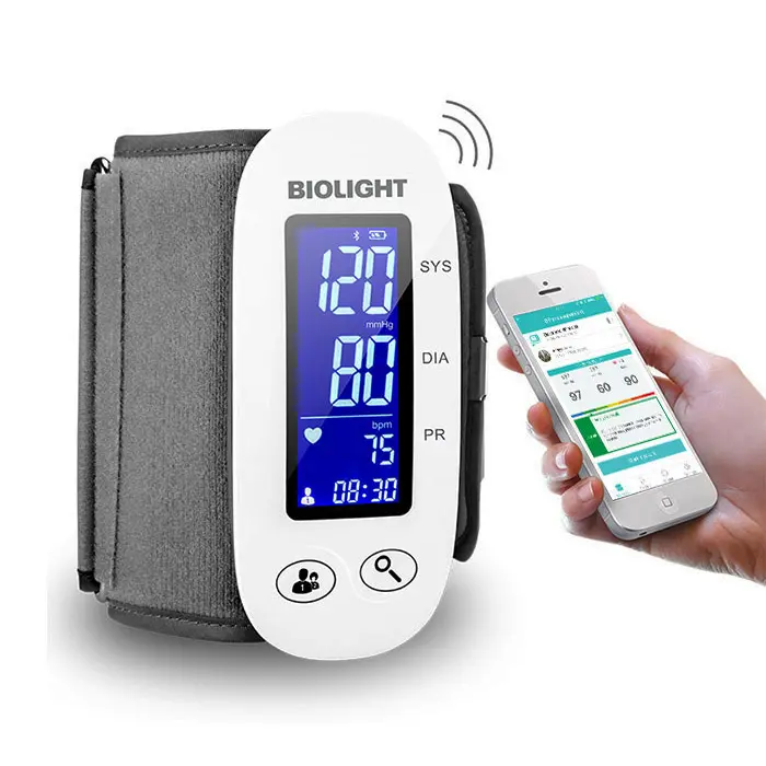 Display digitale automatico misuratore pressione arteriosa multifunzione braccio monitor pressione sanguigna