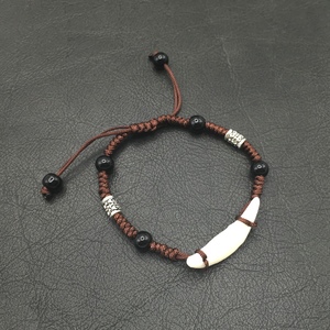 Hot Sales Handmade Braided Bracelet Men Ethnic Male Love Punk <strong>Spike</strong> Bracelet <strong>Wristband</strong> Accessories