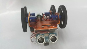 4wd <span class=keywords><strong>Arduino</strong></span> piattaforma mobile compatibile con 4 ruote e motori