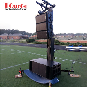 TourGo Portatile Mini Audio di Altoparlanti Line <span class=keywords><strong>Array</strong></span> Torre <span class=keywords><strong>Truss</strong></span>
