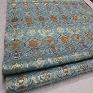 Kore japonya tarzı brokar jakarlı kumaş saten kumaş için Lurex ile <span class=keywords><strong>Hanbok</strong></span> kimono