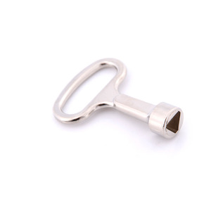 1PCS Version Elevator Door <strong>Keys</strong> Train Triangle <strong>Key</strong> Triangular Socket Spanner <strong>Key</strong> Cabinet Lock for Distribution Box - Product Image 1
