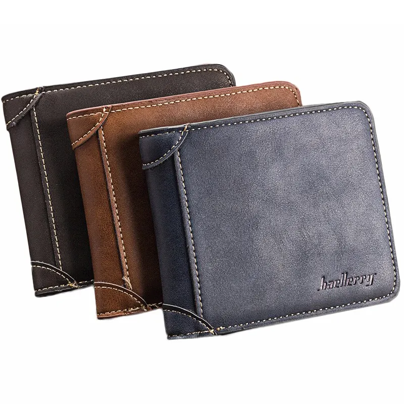 BW4002 Top Brand Wallets Multipurpose Baellery Mens Leather Wallet For Men