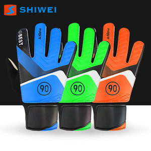 SHIWEI-834 # สไตล์ใหม่ฟุตบอลผู้รักษาประตูฟุตบอลถุงมือผู้รักษาประตูโรงงานราคา - Product Image 1