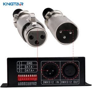WS2801 WS2811 UCS1903 SPI 3-канальный DMX декодер ручной переключатель контроллер для DC5V-24V 12 В ROHS сертифицирован - Product Image 2