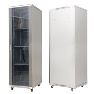温度コントローラー付き小売ネットワークキャビネットスタンディングネットワークラック