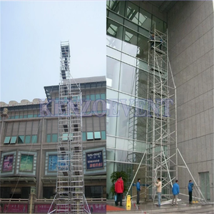 Andamio telescópico de aluminio móvil, torre de escalera en andamio, nuevo estilo - Product Image 4