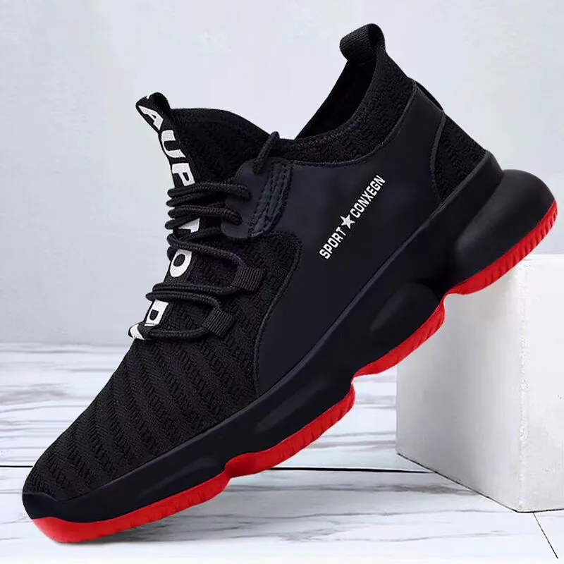 The Summer latest design trend fashion breathable sport lace-up cool man casual shoes