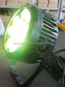 Dimmable עמיד למים <span class=keywords><strong>12x15W</strong></span> RGBWA + UV שטוח <span class=keywords><strong>Led</strong></span> Par אור