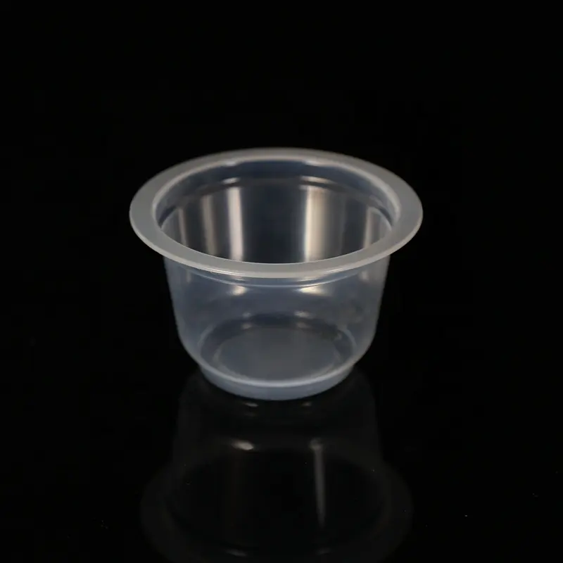 220ml custom PP microwave disposable clear plastic pudding packaging cup