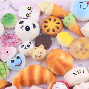 10pcs <strong>Kawaii</strong> Squishy <strong>Toy</strong> Set with Keychain Slow Rising PU Material Unisex Scented Educational <strong>Toy</strong> for 5-7 Years in Stock! - Product Image 3