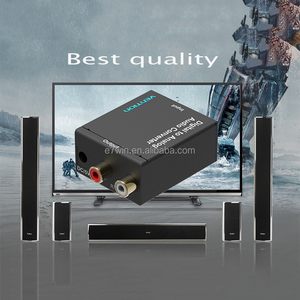 Adaptador convertidor de Audio Digital a analógico, señal Coaxial óptica Toslink a Cable de Audio analógico, adaptador para TV Box - Product Image 2