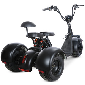 Sıcak satış 3 tekerlekli elektrikli scooter iyi maliyet performansı triportör <span class=keywords><strong>2</strong></span> koltuklu lityum pil elektrikli scooter