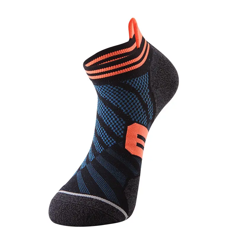 Индивидуальные спортивные носки с подкладкой для полотенец, Мужские Элитные баскетбольные Носки, Нескользящие утепленные носки