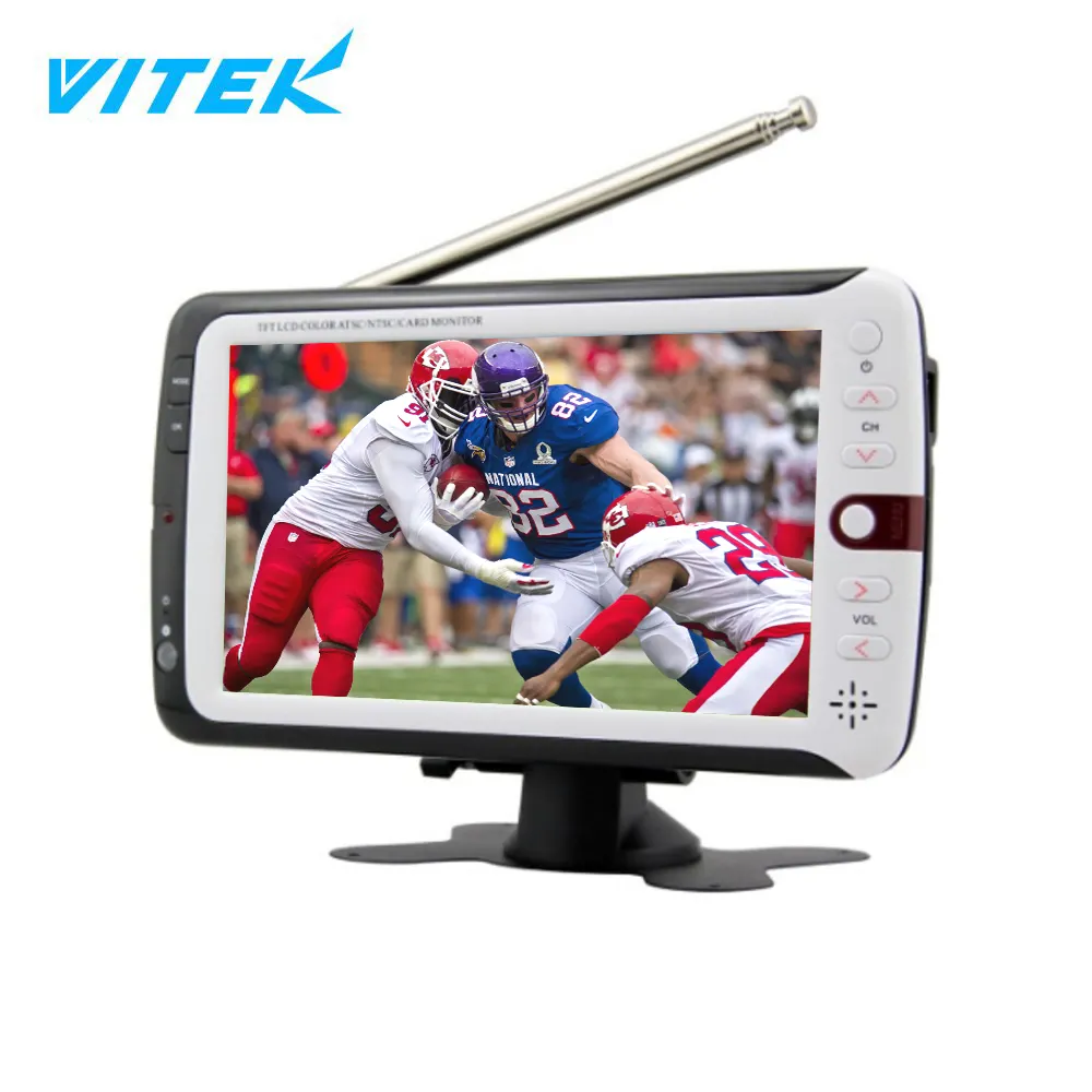 VTEX 7 9 10.1 pollici Portatile Mini Cep Pocket Digital TV, A Basso Costo di Piccola Dimensione LCD LED TV, mini Pocket TV
