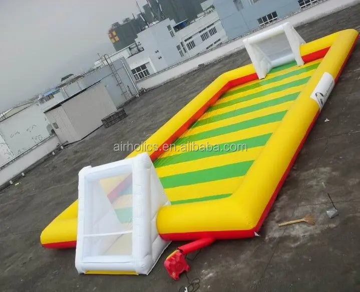 PVC de alta calidad mini inflable portátil de corte/jabón campo de fútbol venta A6066