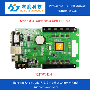 HD-E62 P10 один двухцветный СВЕТОДИОДНЫЙ модуль USB и Ethernet порт HUIDU контроллер - Product Image 4