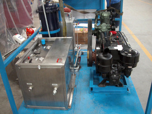 Motore Diesel Guidato Prova Idraulica Pompa Booster