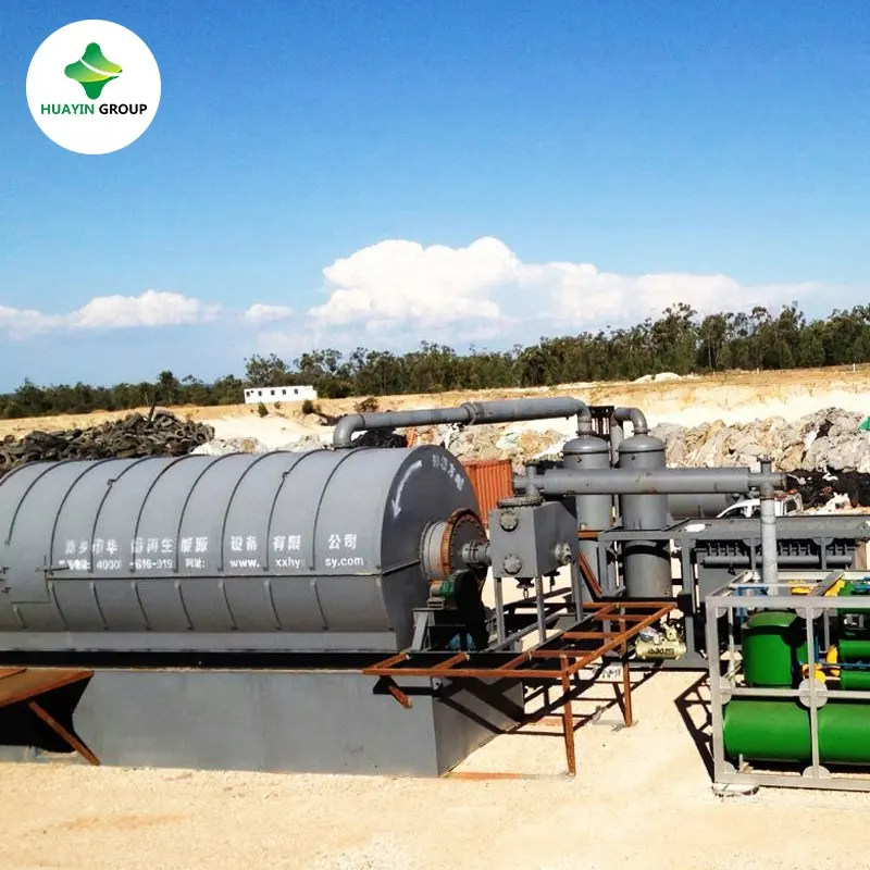 Recycling Waste Plastic To Diesel Oil 10tons plastic pyrolysis plant