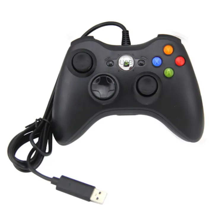 Controller cablato USB per Xbox 360 console di gioco Gamepad telecomando de Controller cablato per Xbox 360