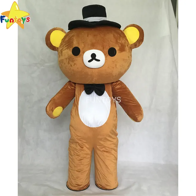 Fantasias do ce janpan rilakkuma mascote, brinquedos para adultos