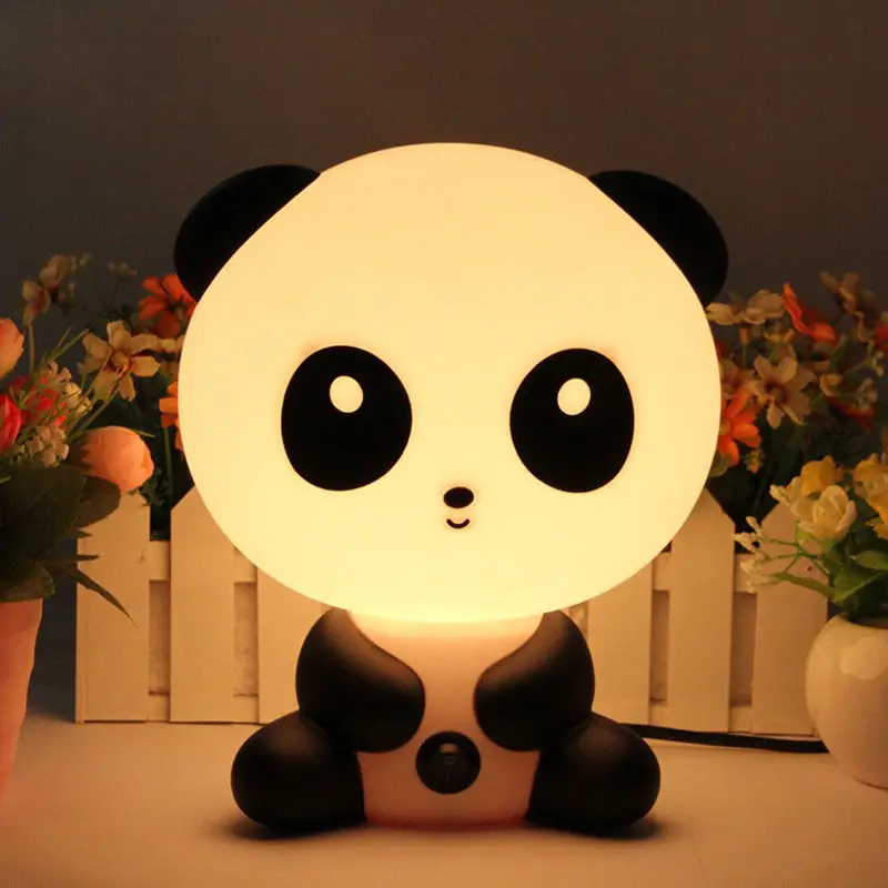 Panda Night Light Bedside Lamp Night Lamp For Kids Cartoon DeskランプTable Light