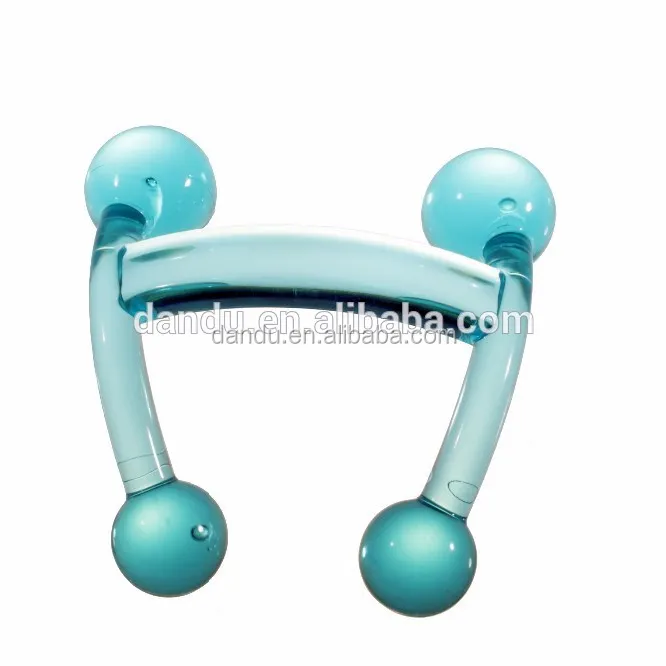 AMT05 Blue Manta Knobber for Massager H shaped mini handheld plastic Massager Massage Tools