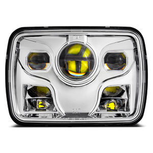 Morsun用ジープチェロキーxjオートカーledライト5 × 7ヘッドライトh4 led照明システム5 7インチ長方形GMC用/JEEP - Product Image 2