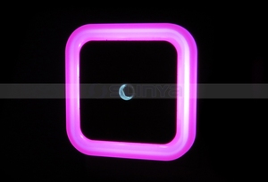 自動夕暮れから夜明けまでのセンサーナイトライトを備えたカラフルな0.5WLEDナイトライトランプ - Product Image 4