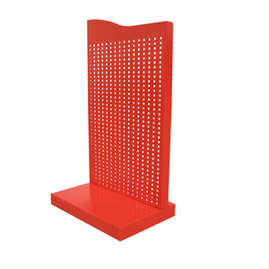 Счетные стеллажи для розницы красного цвета с крючками - Product Image 1