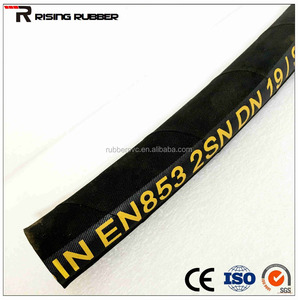 3/8 inç DIN 2SN/SAE R2 Yüksek Basınç Hidrolik Kauçuk Hortum - Product Image 4