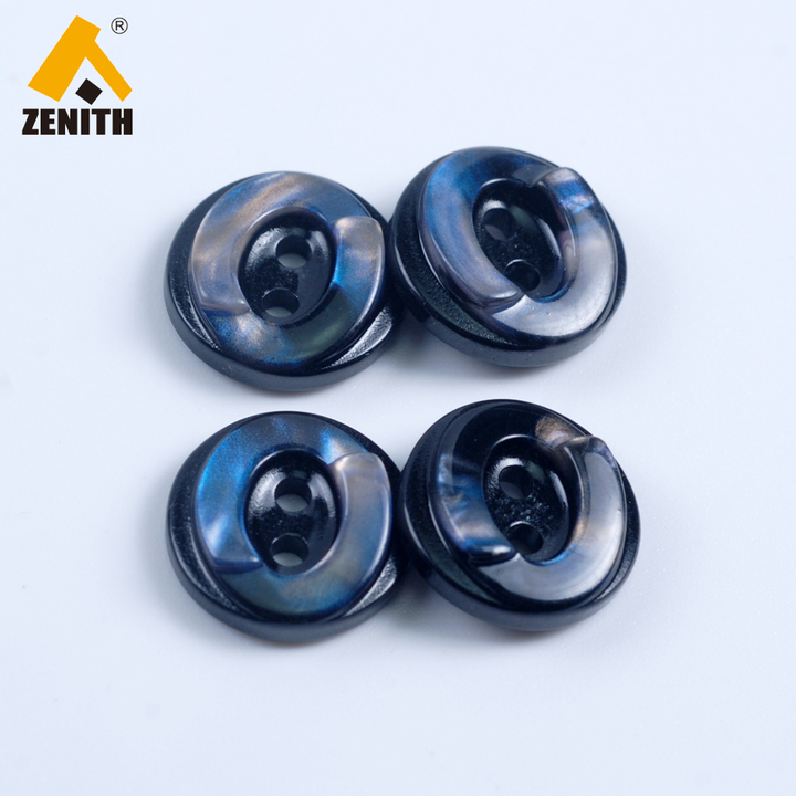 2-Hole Plastic Resin Sewing Buttons for Garments-BP40451
