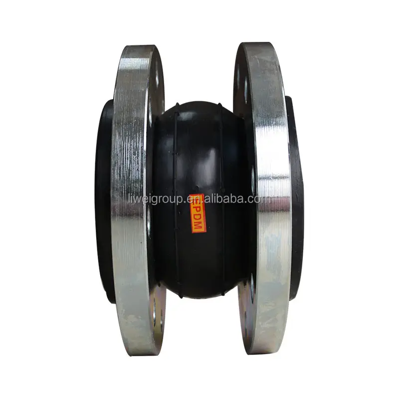 DN80(3 inch) Flexible Flange Connection Rubber Pipe Expansion Joint 11/4"--40" rubber joint coupling pipeline