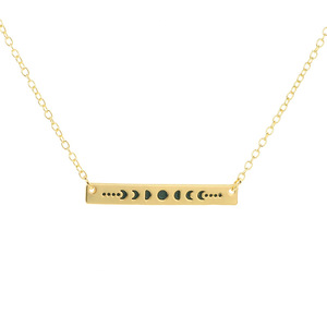 สร้อยคอเงิน/ทองสำหรับช่วงพระจันทร์เต็มดวงพระจันทร์เสี้ยว - Product Image 4
