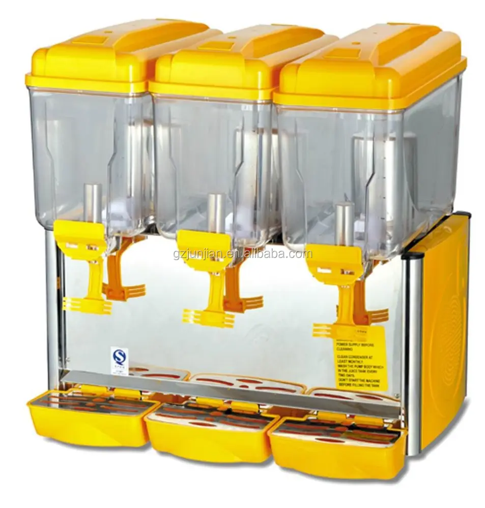 12 * 3L Gekoelde Sap Dispenser Juice Bar Apparatuur