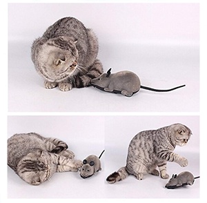 Kablosuz uzaktan kontrollü elektronik sıçan fare fare kedi interaktif oyuncak - Product Image 6