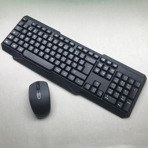 工場2.4G OEMワイヤレスキーボードとマウスのコンボセットレイアウト色付きの特別オファーデスクトップラップトップワイヤレスキーボードとマウス - Product Image 2