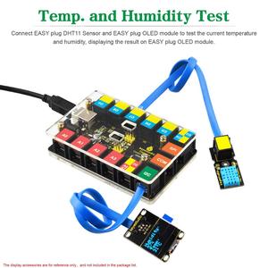 Placa de desarrollo de enchufe fácil, OEM RJ11 con Cable USB para placa Arduino UNO R3