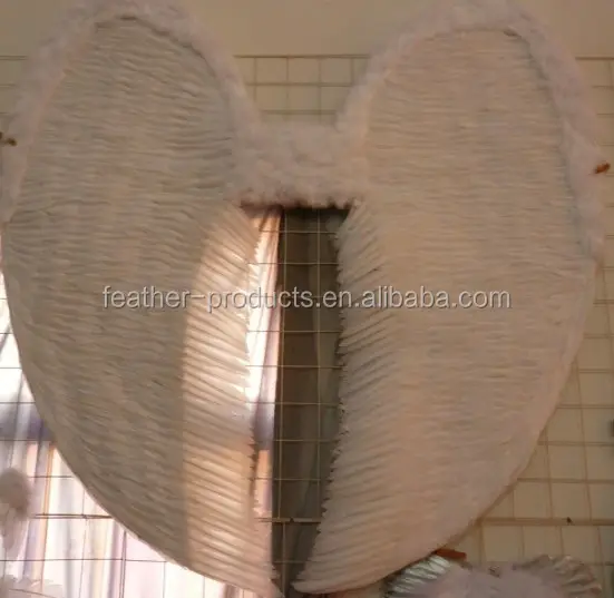 Asas de anjo branco humano de pena asas-china fabricante W-1115