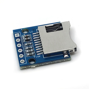 Taidacent SD Card Breakout Board PopアップInterface Mini SD Card Reader Module SMD SD Memory Card - Product Image 3