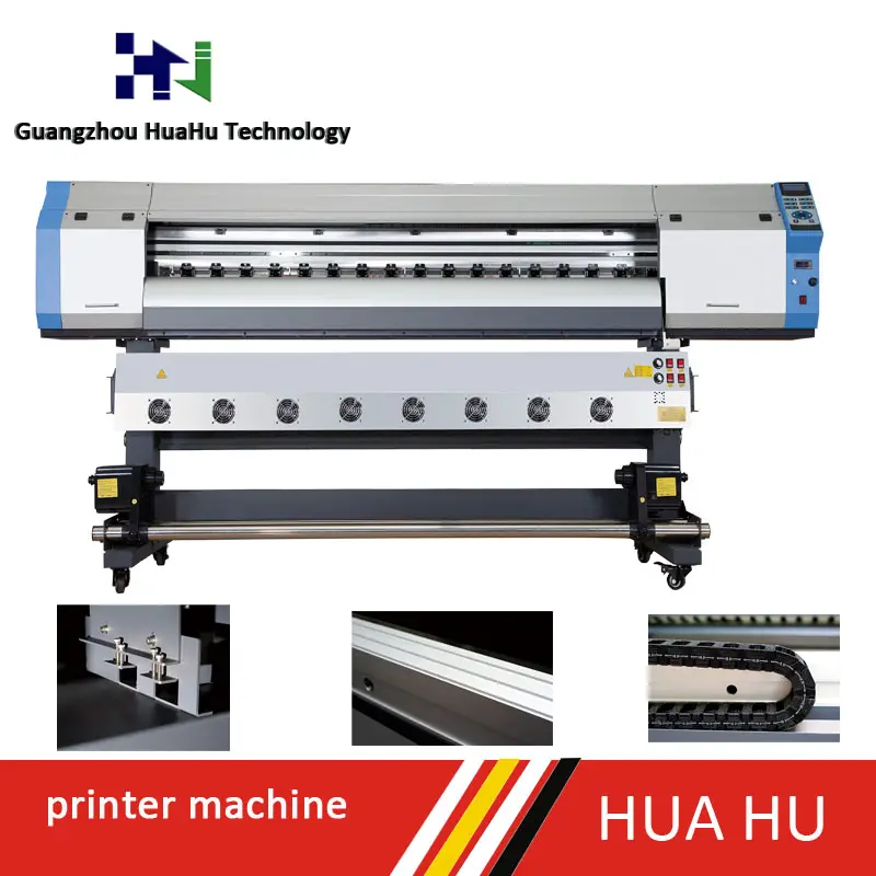 Baru Jade Eco Pelarut Printer Digital FLEX Banner Mesin Cetak untuk Epson DX5/DX7/5113 Printhead