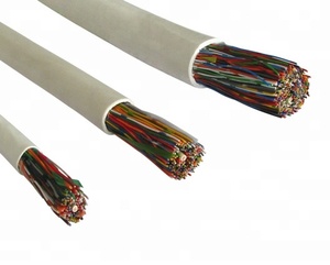 Cable de red blindado OEM Cat5e Multipar con chaqueta de PVC Conector RJ45 Escudo UTP Tipos FTP y SFTP Cable LAN y telefónico - Product Image 1