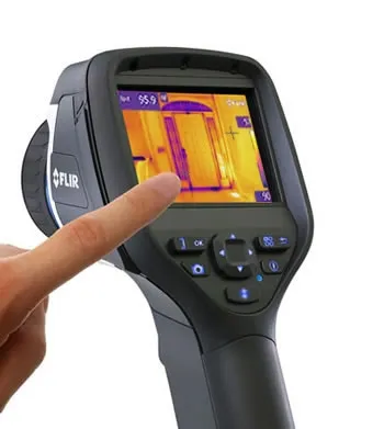 Caméra d'imagerie thermique infrarouge (FLIR E40), appareil Compact